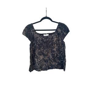 Tie Dye Button Up Shirt | Women’s Shirt | Splatter Tie - Reverse Dye